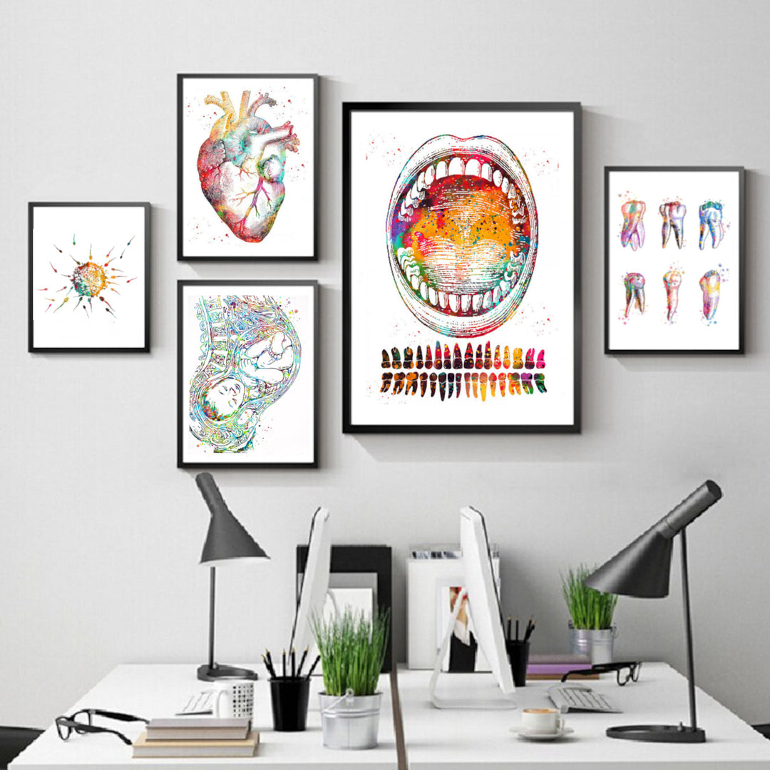 Anatomical Canvas Prints - Canvas Print Wall Art - Fit For Icons