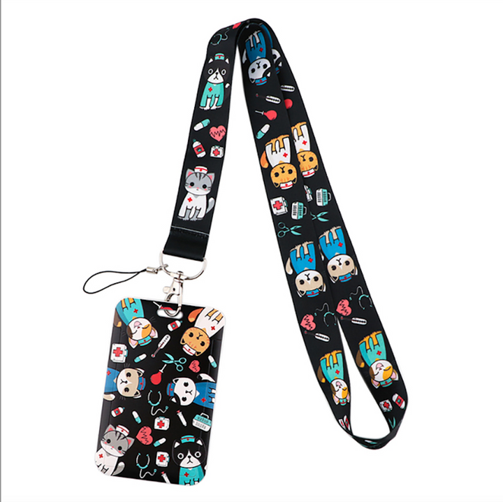 Veterinary ID Card Holder - Lanyard & ID Card Holder - Fit For Icons