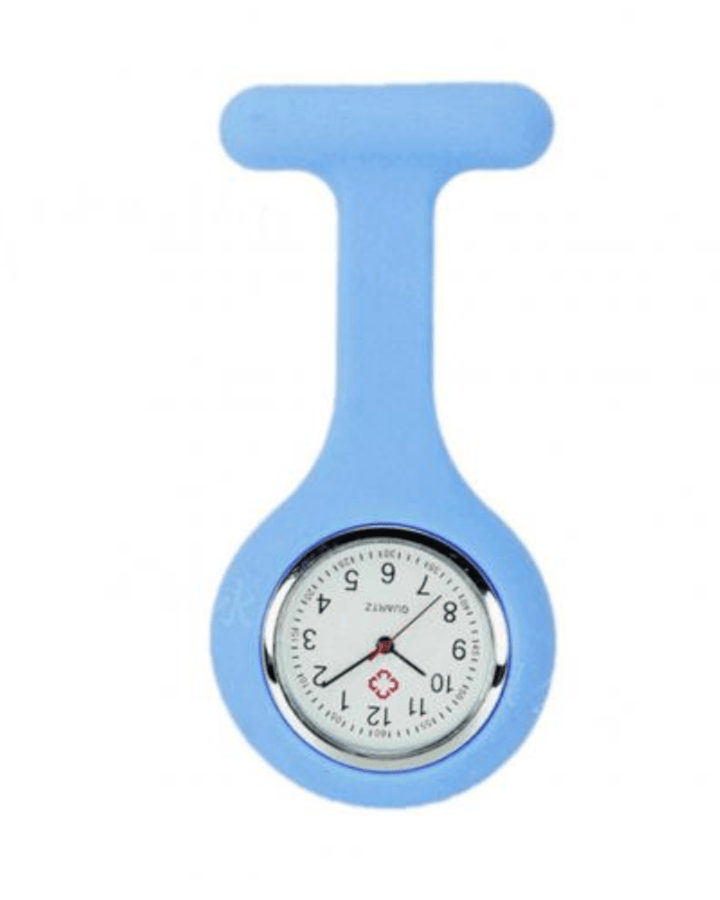 Light Blue Fob Watch | Quartz movement Fob Watch | Fit For Icons