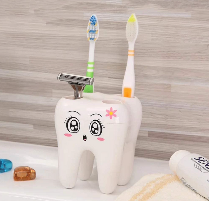 Tooth Design Toothbrush Holder