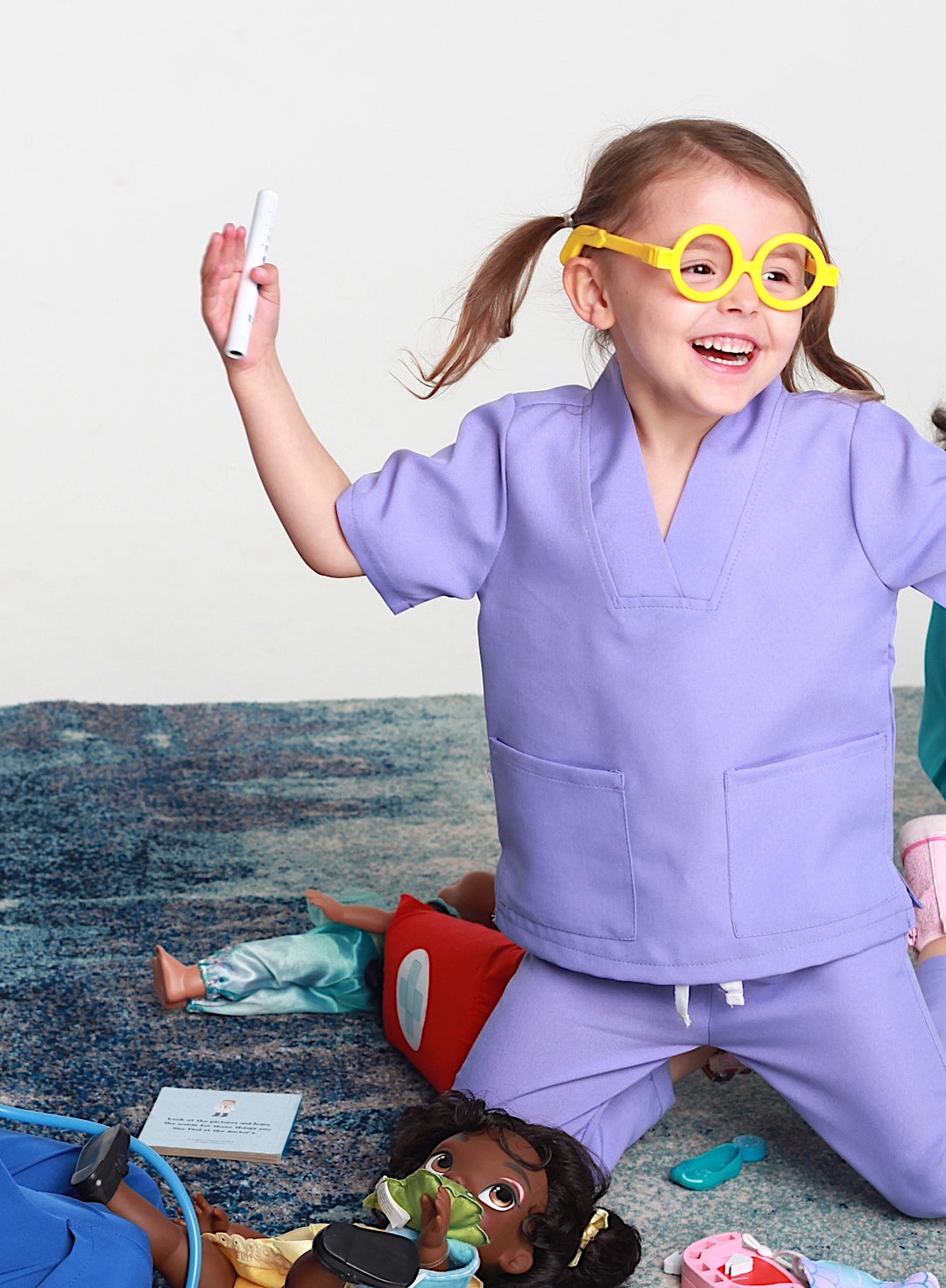Children's Scrubs Dress - Children's Dress-Up Scrubs - Fit For Icons