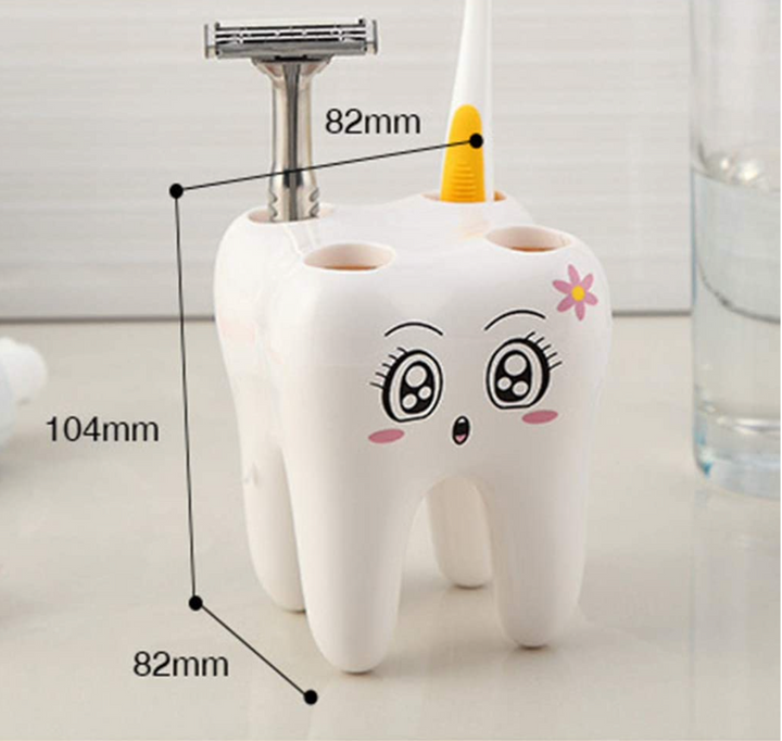 Tooth Design Toothbrush Holder