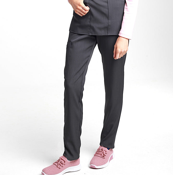 Nicola Scrub Trousers | Charcoal Grey Trousers | Fit For Icons