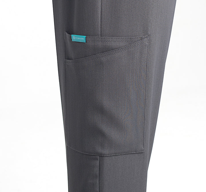 Ted Scrub Trousers - Charcoal Grey