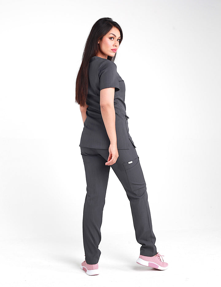 Cargo Scrub Trousers - Amy Cargo Scrub Trousers - Fit For Icons