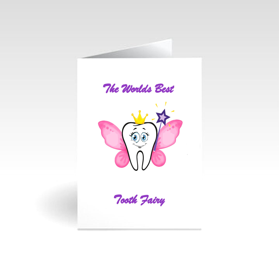 Worlds Best Tooth Fairy - Occasion Card